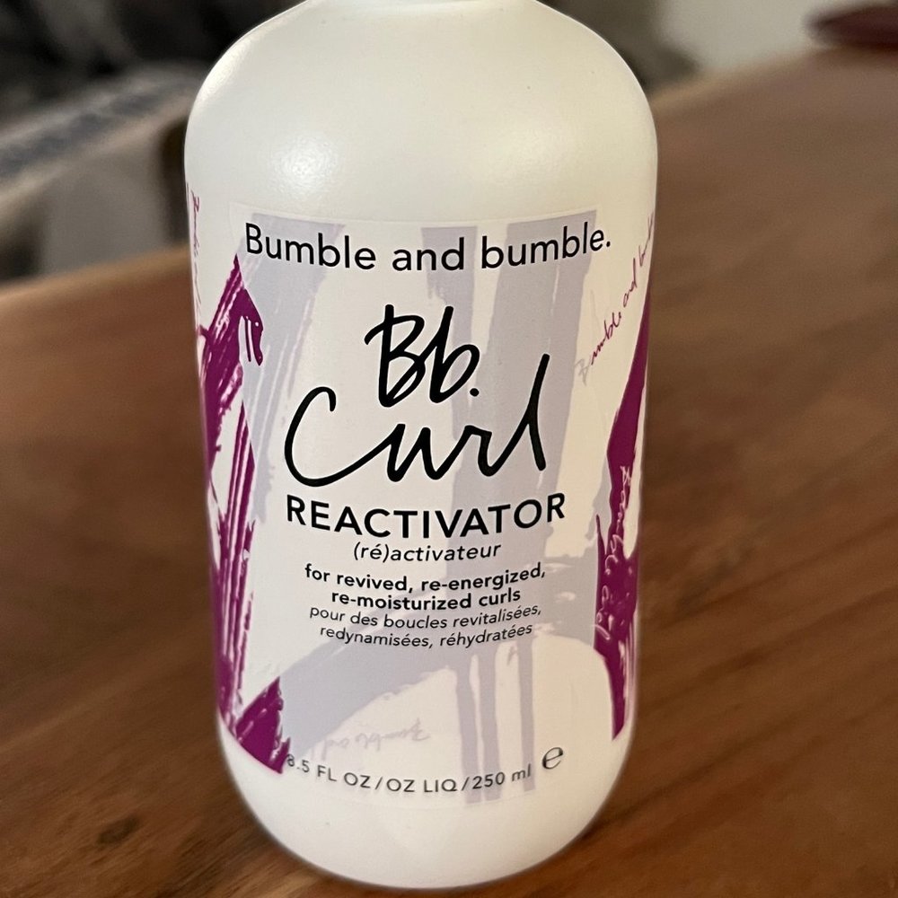 New Bumble & Bumble Curl Reactivator